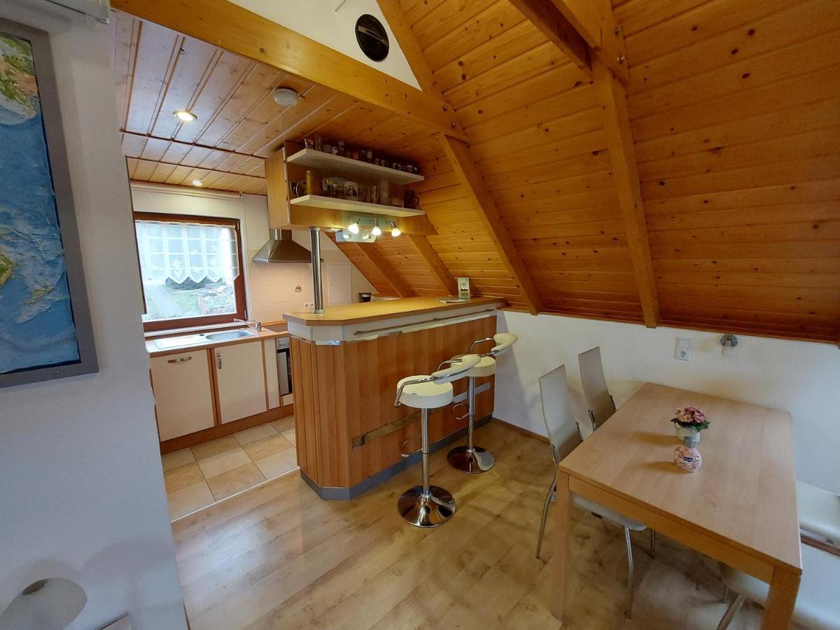 Ferienwohnung Zur Saaleaue Wettin ภายนอก รูปภาพ